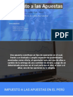 Impuesto a las Apuestas en Tumbes: Base Imponible, Tasa y Distribución de Ingresos