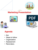 ENG 211 Marketing Presentation Agenda