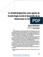 1985 La Desideologizacion Como Aporte de La Psicologia Social Al Desarrollo AVEPSO1985!8!3 3 9