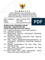 Sambutan Bupati Acara Karya Bakti Damnrem 041 Gamas