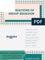 Foundations of Group Behavior
