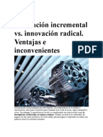 Equipo 2 Innovación Incremental Vs Innovacion Radical