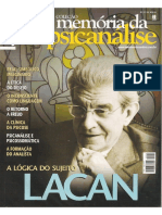 Memória Da Psicanálise - Lacan