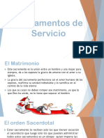 Sacramentos de Servicio