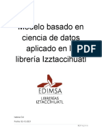 Modelo Basado en Ciencia de Datos Aplicado en La Librería Izztaccihuatl