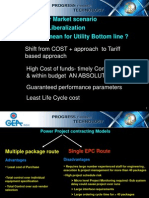 Power Market Scenario Liberalization What Does It Mean For Utility Bottom Line ?