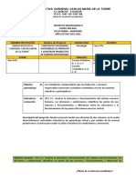 Ficha de Proyecto 4 Disciplinarios Psicologia SEGUNDO PARCIAL