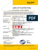CN-PV-190019 Certificate