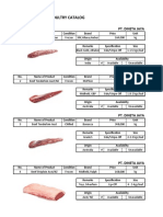 Meats Seafood Catalogue (Newer) For All Customers