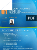 Natural Language Processing 1