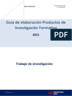 Guía de Trabajo de Investigación UCV