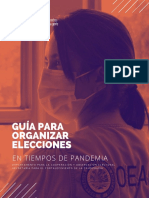 OEA Guia Para Organizar Elecciones en Tiempos de Pandemia LP