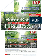Webinar Seri 1 Hutan Kota: Hutan Kota Infrastruktur Hijau Kota