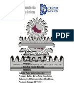 2.2 Planteamiento Del Problema.