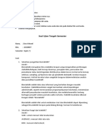 Soal Uts Mk. Biostatistik Doara