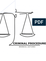 Criminal Procedure Brondial Notes
