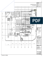 Cable tray layout and electrical equipment positions