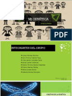 Diapositiva de Mi Genética