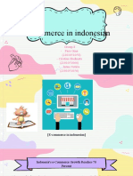 E-Commerce in Indonesian: Group 8 - Fara Gina (2101051058) - Cristian Hadinata (2101051066) - Intan Nabila (2101051056)