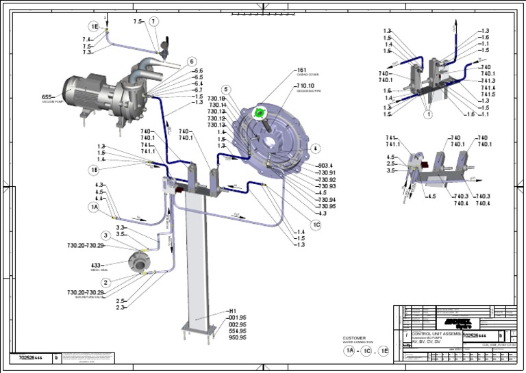 CAD Drawing for Automation Units | PDF | Mechanical Engineering | Machines