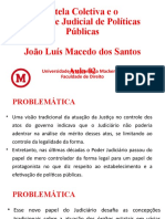 Controle Judicial de Políticas Públicas