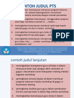 Contoh Judul Pts - Kamad