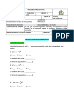 Taller Evaluativo Noveno Tercer Período