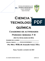 SEMANA 7 y 8  ACT QUIMICA 3oA GOSW KAUA