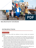 14 - Recrational Tourism