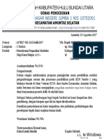 Sekolah Dasar Negeri Jumba 1 Nis 10702001: Dinas Pendidikan Kecamatan Amuntai Selatan