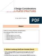 07 Structural Design Consideration - Steel-Plated Structured - 2020