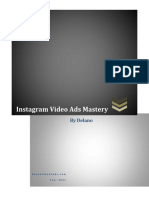 Instagram Video Ads Mastery