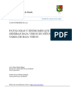 Patologías que generan baja visión en niños