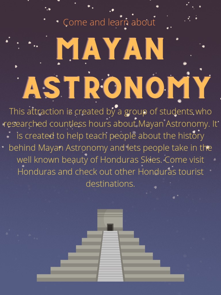Mayan Mayan Astronomy Astronomy | PDF | Social Science | Travel