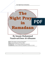 The Night Prayer in Ramadaan