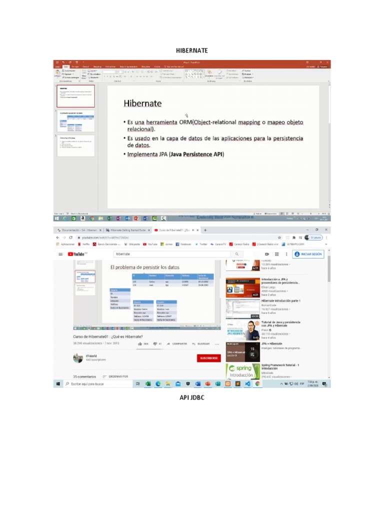 HIBERNATE | PDF | Gestión de datos | Programación orientada a objetos