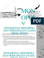 1 - Implementasi Hukum Anti Monopoly Dan Persaingan Tidak Sehat