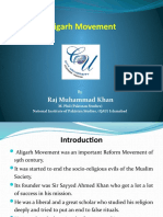 Aligarh Movement: Raj Muhammad Khan