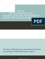 Sesi 2 - Esensi Kurikulum IPS SD