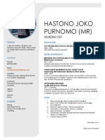 Hastono Joko Purnomo