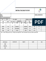 Material Traceability Report Ad2