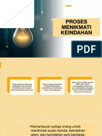 Proses Menikmati Keindahan