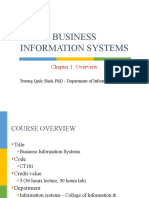 Business Information Systems: Chapter 1: Overview