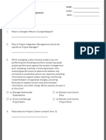 Project Integration Management - Print - Quizizz