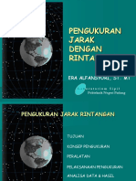 Pengukuran Jarak Rintangan