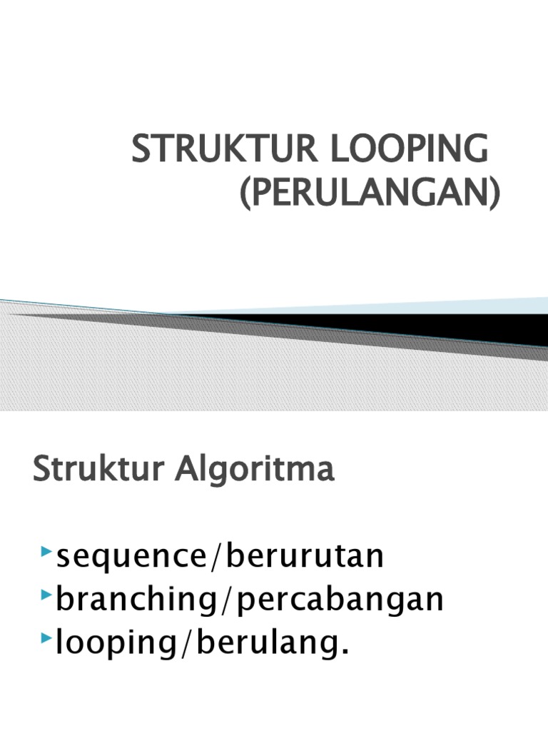06-Struktur Looping | PDF