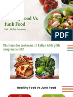 Healthy Food VS Junk Food