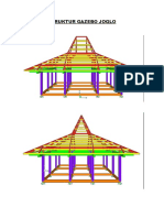 Struktur Gazebo Joglo