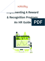 Implementing Rewards & Recognition Program - HR Guide