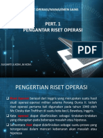 Materi 1 Riset Operasi